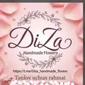 💞DiZa💞 gullar va qo‘l ishlari (gullar, taqinchoqlar, munchoqli sumka) ❤