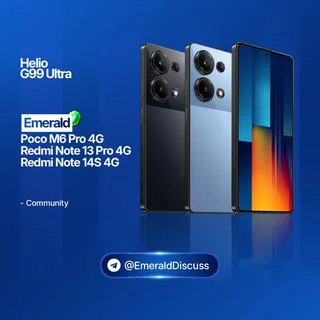 POCO M6 Pro 4G / Redmi Note 13 Pro 4G / Redmi Note 14S | Emerald | Underground Discuss