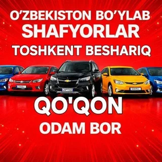 O'ZBEKISTON BO'YLAB TOSHKENT BESHARIQ QO'QON SHAFYORLARI