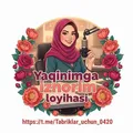 ༺Yaqinimga izhorim༻