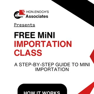 LEARN MINI IMPORTATION FOR FREE🚚📦
