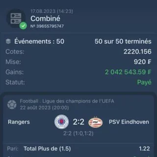 Set Pronostic 💶