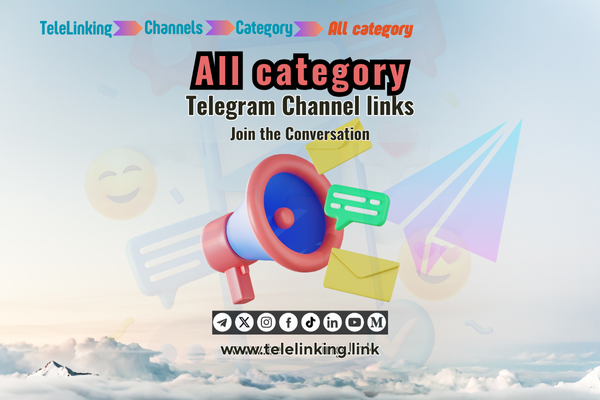 All-category Telegram Channel links