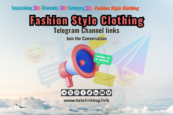 fashion-style-clothing Telegram channel links