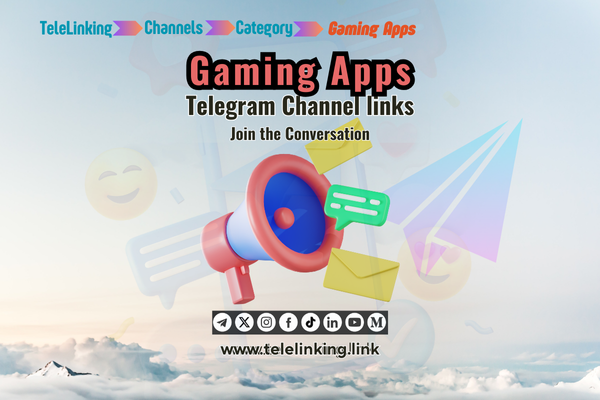 gaming-apps Telegram channel links