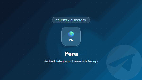 Peru Telegram Channels