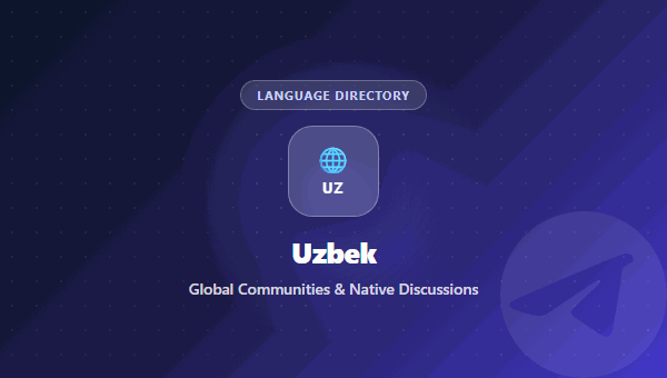 Uzbek Telegram Channels