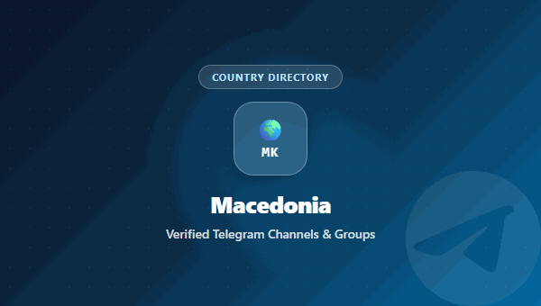 Macedonia Telegram Groups