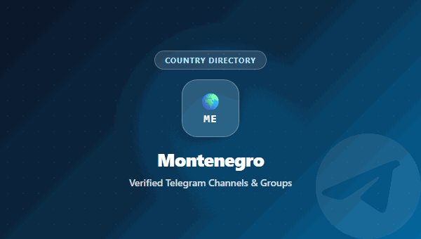 Montenegro Telegram Groups