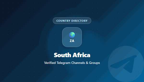 South Africa Telegram Groups