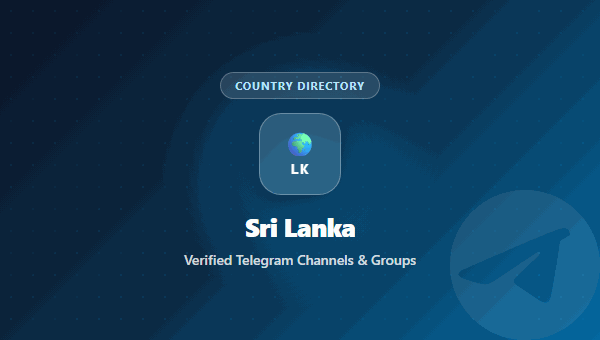 Sri Lanka Telegram Groups